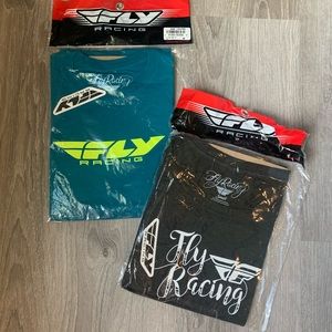 Brand new fly racing t shirt and long sleeve
